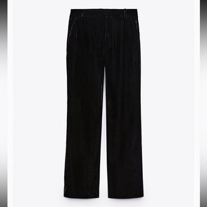 BNWT Zara Velvet Pants